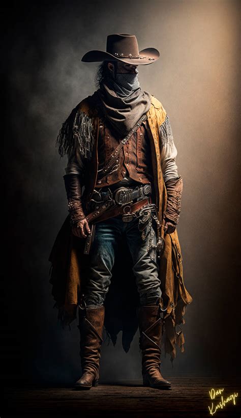 Cowboy Waiting By Dankushagi On Deviantart