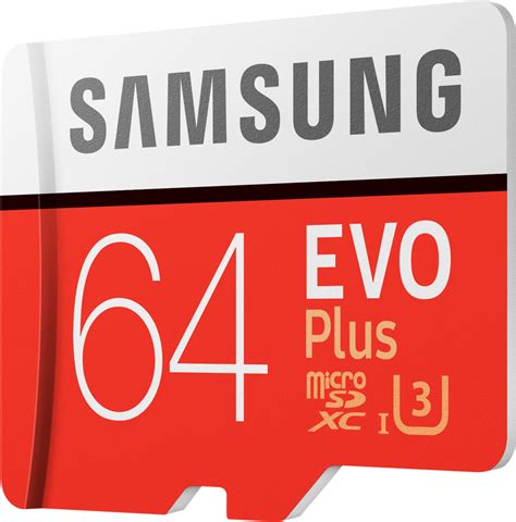 Best Buy Samsung Evo Plus Gb Microsdxc Uhs I Memory Card Mb Mc Ga Am