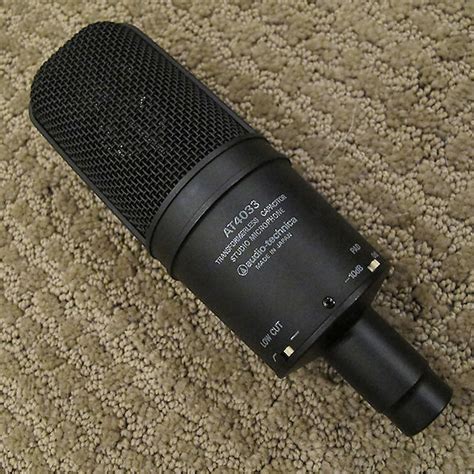 Audio Technica At4033cl Large Diaphragm Cardioid Condenser Reverb