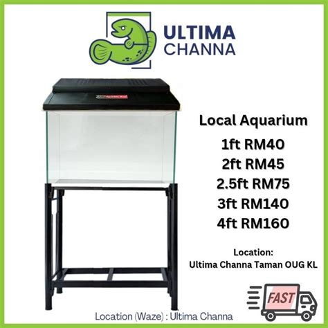 Aquarium Akuarium Ikan Self Collect ONLY KL Selangor DO NOT