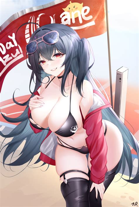 Anime Ero Swim Taihou Azur Lane Anime Ero