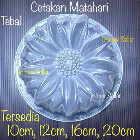 Jual Cetakan Agar Jelly Puding Matahari Plastik Cm Cm Cm Cm Tnk