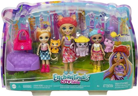 Buy Enchantimals Hhc11 City Tails Siam Cat Playset With Cat Girl