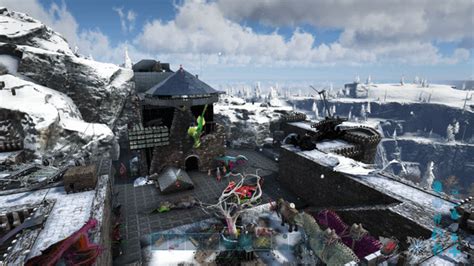 My Fjordur Snow Ruins Tek Base On Official Rark