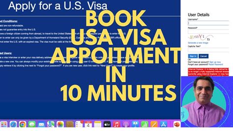 How Book Your Usa Visa Appointment On Usvisashedulling New Website