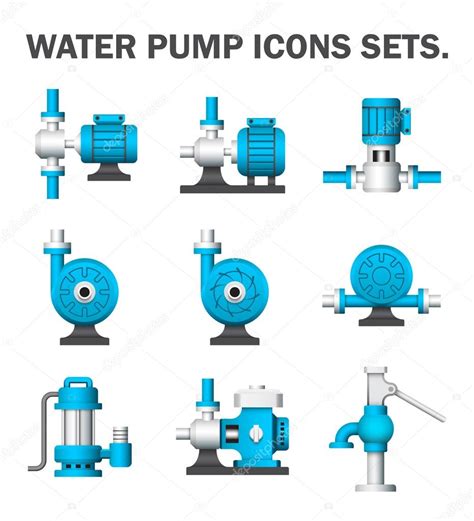 Water pump isolated Stock Vector Image by ©roncivil #90453822