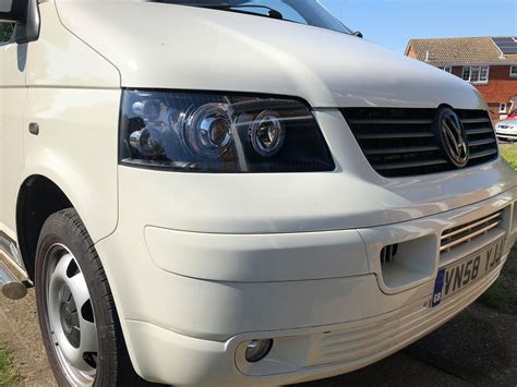 Vw T Black Angel Eye Headlamps Vee Dub Transporters