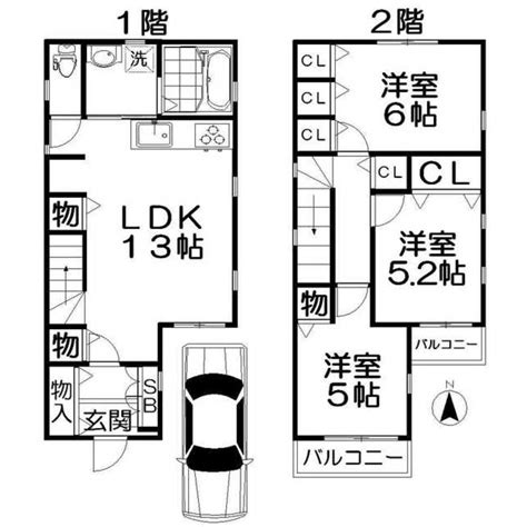 出口4丁目貸家 大阪府枚方市出口4 11万円／3ldk 洋6 洋52 洋5 Ldk13／77㎡｜賃貸物件賃貸マンション・アパート