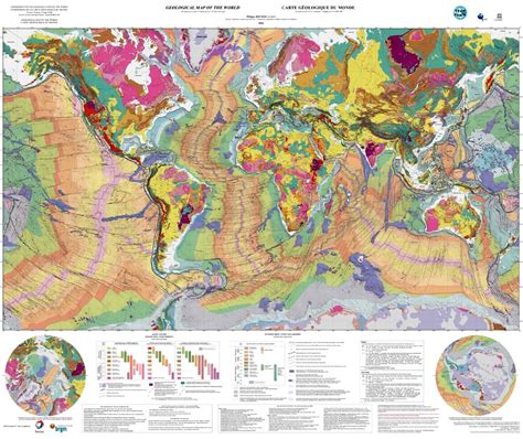 Les Grands Domaines G Ologiques De La Surface De La Terre Analys E