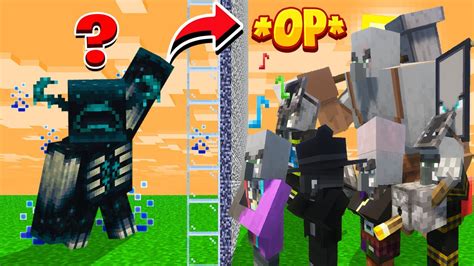 Warden Vs Illage And Spillage Army In Minecraft Mob Battle Youtube