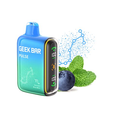 Geek Bar Pulse Blue Mint Disposable Vape Puffholic Vape