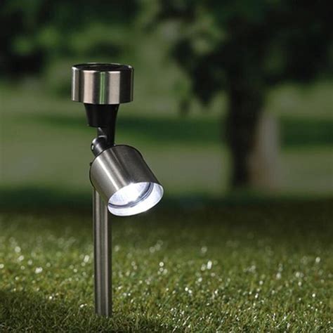 X Buiten Tuin Led Spotjes Solar Verlichting Cm Tuinverlichting