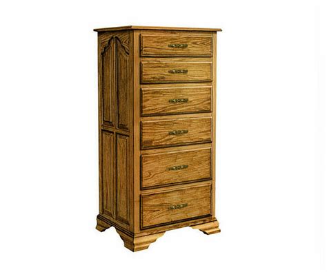 Wavy Cathedral Lingerie Chest Amish Furniture Haus