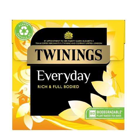 Amazon Twinings Everyday Tea Bags 80 Pack Of 2 Boxes Grocery