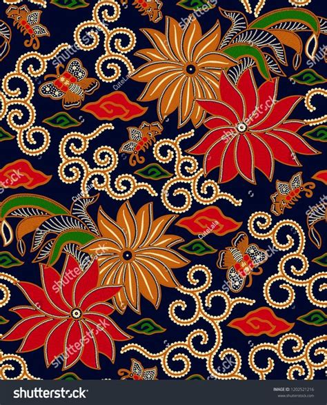 Kumpulan Gambar Batik Flora Menarik Terbagus Dan Terlengkap Blog