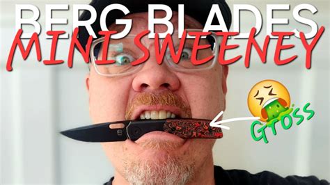 So Small It Can Fit In Your Mouth Berg Blades Mini Sweeney Youtube