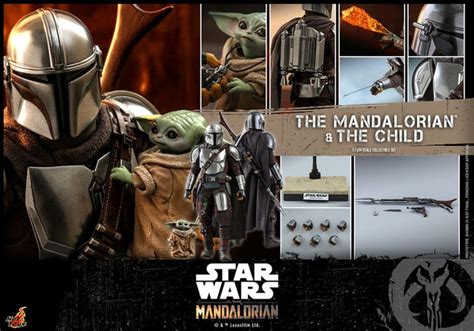 Hot Toys Звездные войны фигурка TMS The Mandalorian and The Child Collectible Set купить