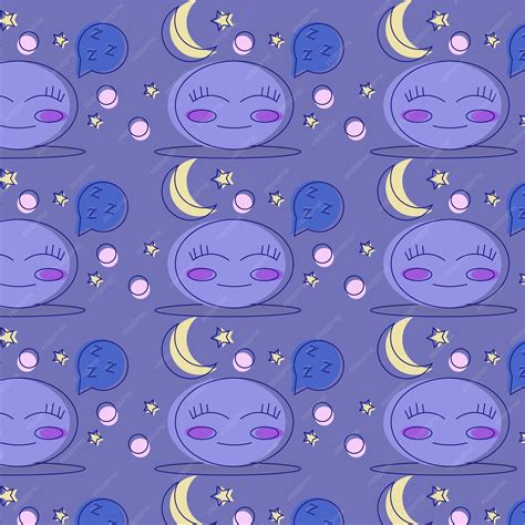 premium vector cute character pattern