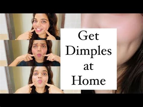 Get Dimples In 7 Days At Home Dimple Exercise Beautys Crown YouTube