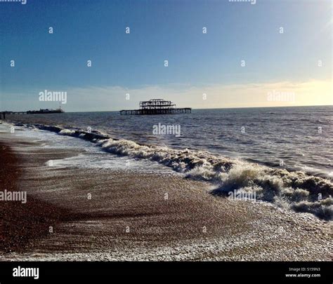 Brighton beach, England Stock Photo - Alamy