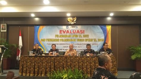 Kegiatan Evaluasi Pelaksanaan Apbd Tahun Anggaran Dan Penekanan