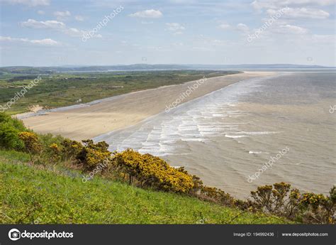 Pendine Sands in Carmarthenshire, Wales, UK — Stock Photo © antb #194992436