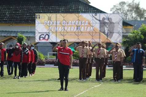 Upacara Kegiatan Pembukaan Pekan Olahraga Dan Seni Narapinada