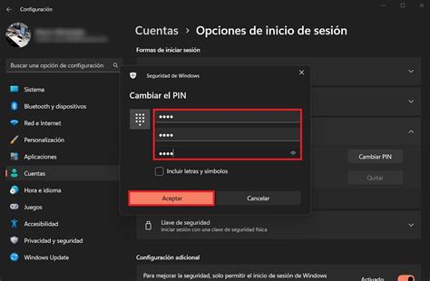 C Mo Cambiar El Pin En Windows