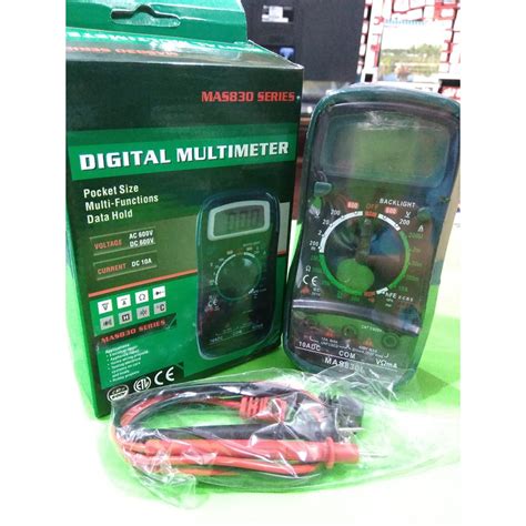 Jual MULTITESTER DIGITAL MAS 830 SERIES | Shopee Indonesia