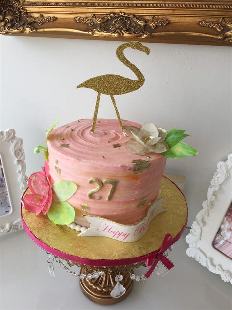 Baking With Roxanas Cakes Birthday Cake Flamingo Themed