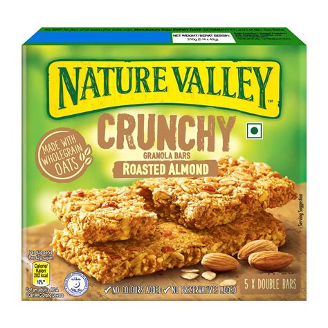 Nature Valley Roasted Nut Crunch Granola Bars Almond