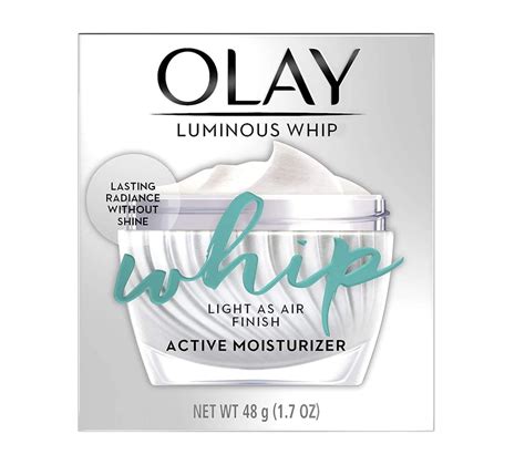 Olay Luminous Whip Light As Air Touch Active Moisturizer 50 Ml 1 7 Oz