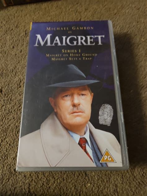 Maigret Maigret On Home Ground Maigret Sets A Trap Vhs