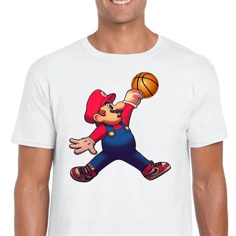 3303 Koszulka Super Mario Bros Air Jordan L Inna Marka Moda Sklep