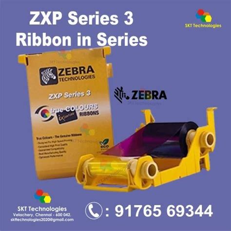 Zebra Zxp Series 3 Ribbon IN Series at Rs 3250 | Zebra Printer Ribbons ...