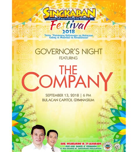 The CompanY to show off in Singkaban Festival – Provincial Government ...