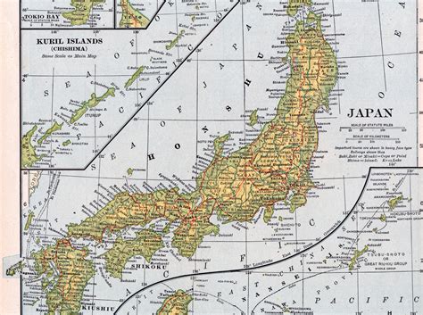 Ryukyu Islands Map