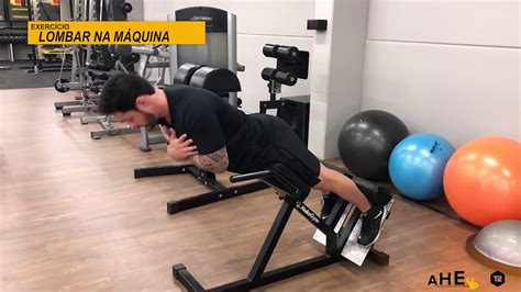 Exercício lombar na máquina YouTube