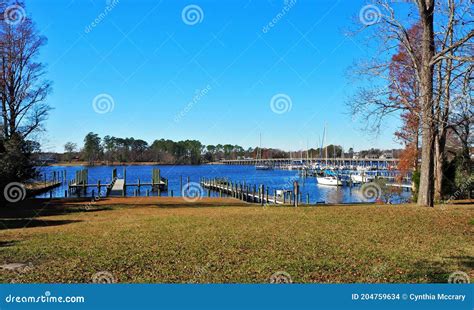 Historic Town of Bath, North Carolina Stock Photo - Image of teach ...