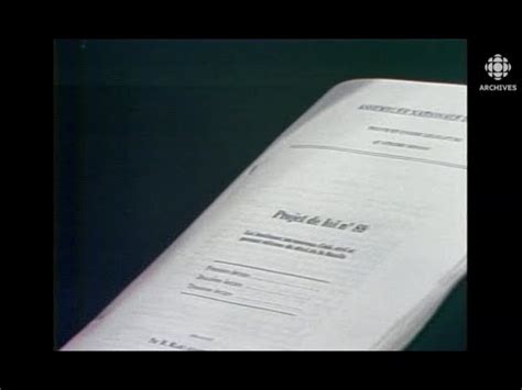 En 1980 le projet de loi 89 prévoit la réforme du Code civil du Québec