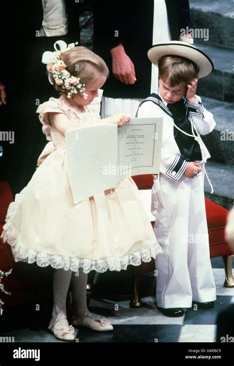 Royalty - Duke and Duchess of York Wedding - Westminster Abbey Stock ...