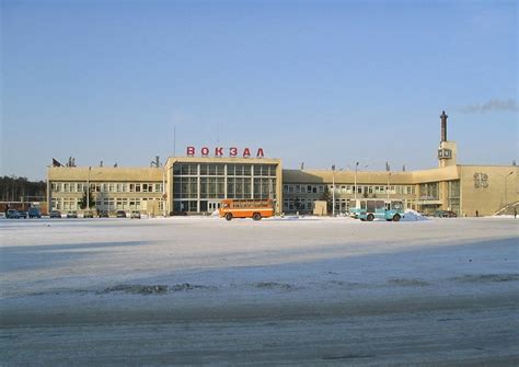 Фото Железнодорожный вокзал в городе Шадринск