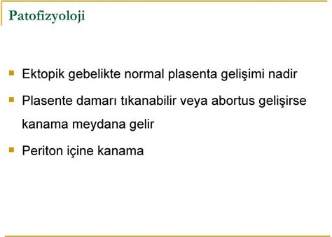 Ektopik Gebelik Do Dr Ule Akk Se Ayd N U T F Acil T P Ad Atok