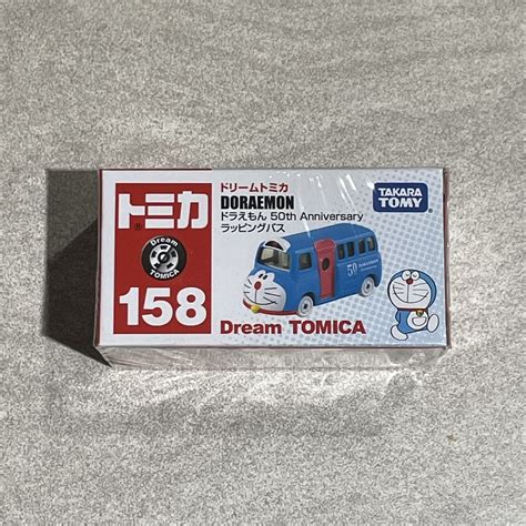 胖達人 正版現貨有發票 Tomica 多美 Dream Tomica No158 哆啦a夢 50周年紀念 巴士 蝦皮購物