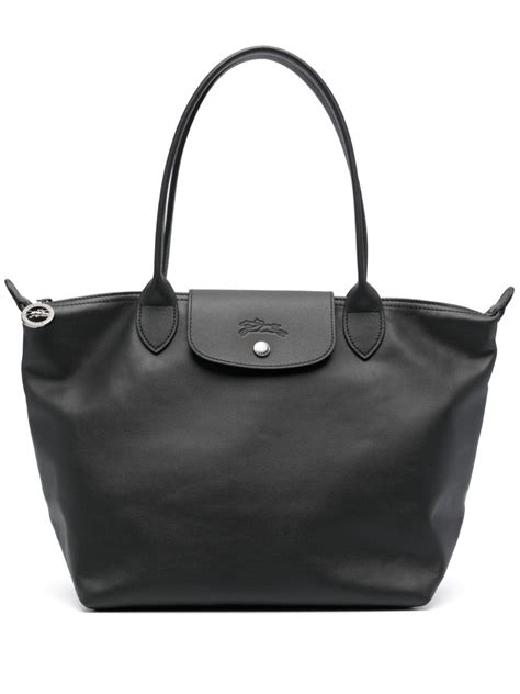 Longchamp Large Le Pliage Tote Bag In Black Modesens