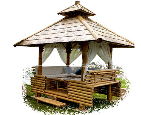 Gazebos Sayang Bamboo Spécialiste Du Gazebo Traditionnel Indonésien