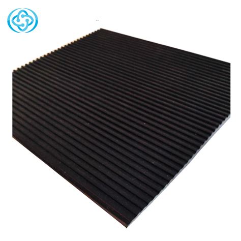 Colorful Ribbed Anti Slip Rubber Mat Roll With Dependable Performance Qingdao Yotile Rubber