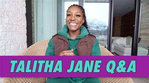 Talitha Jane Q A YouTube