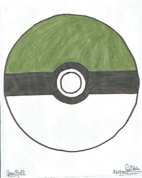 Pokemon Ball Sketch How To Draw A Poke Ball From Pokémon