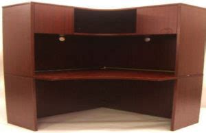 Mahogany Corner Desk Hutch OFCO Office Furniture